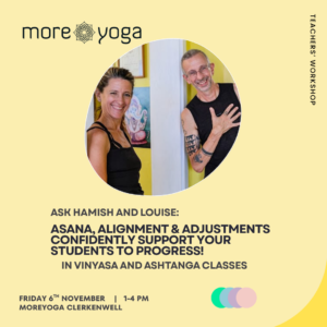 Ask Hamish & Louise: Asana, Alignment & Adjustments. Confidently Supporting your students to progress! 6/11/26